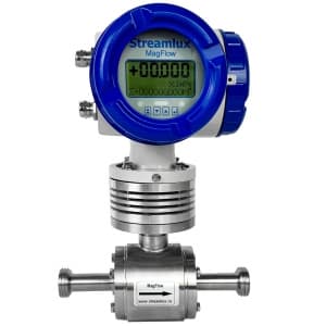Пищевой электромагнитный расходомер Streamlux MagFlow 1300 с молочным резьбовым/гигиеническим соединением — ТОО "VoltEra"