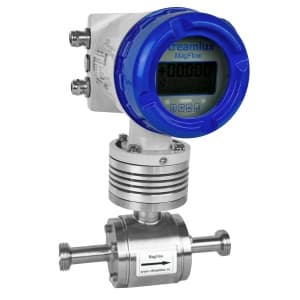 Пищевой электромагнитный расходомер Streamlux MagFlow 1300 с молочным резьбовым/гигиеническим соединением — ТОО "VoltEra"